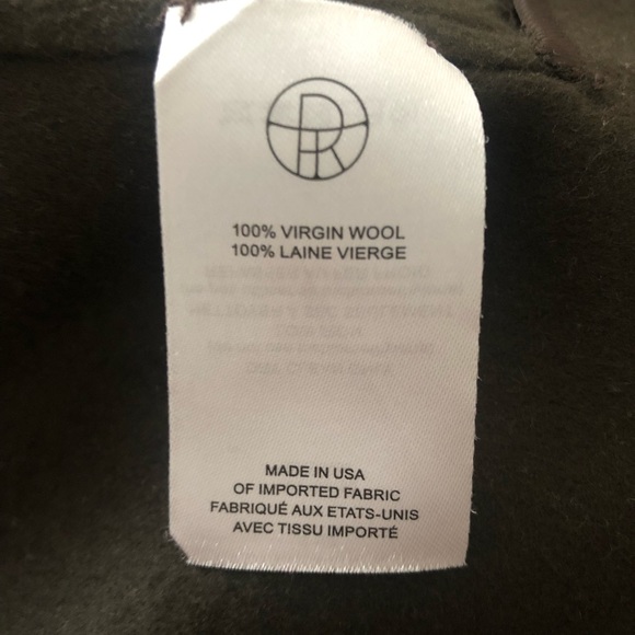 🙌🏻SOLD LAST CHANCE👀THE ROW 100% Wool Coat - Picture 5 of 6